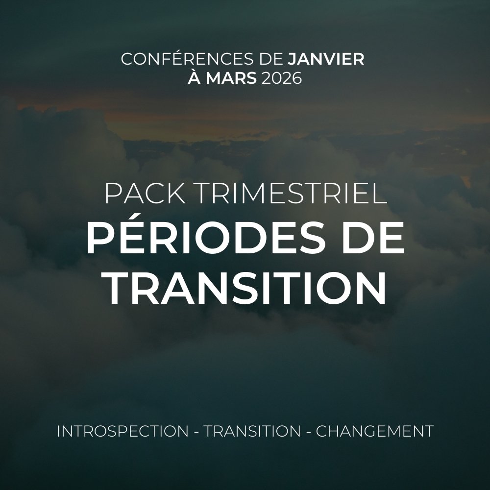 Pack trimestriel - Conférence - Janvier à Mars 2026