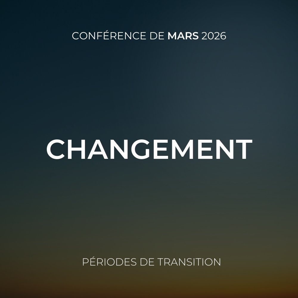 Conférence - Mars 2026
